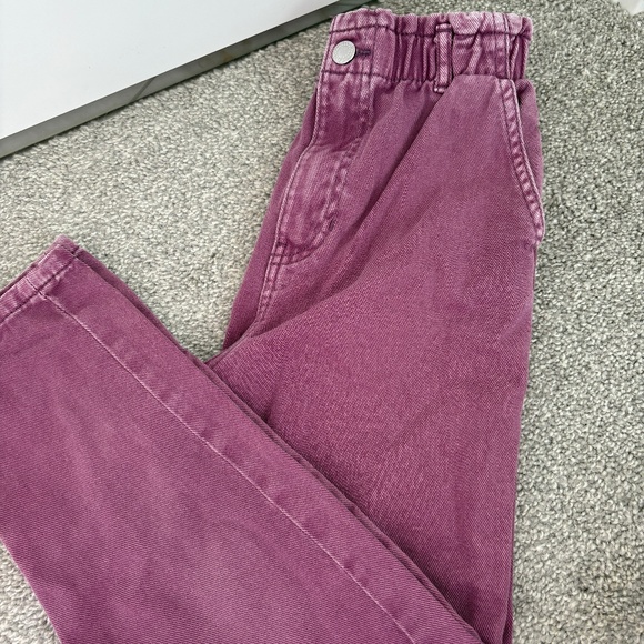 Kids Purple Jeans sz 8 - Picture 1 of 5